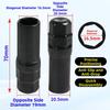 1PC Reinforced Outer 7 Point Star Socket 16.5mm Lug Nut Removal Tool For Car Wheel Tire Maintenance Tool