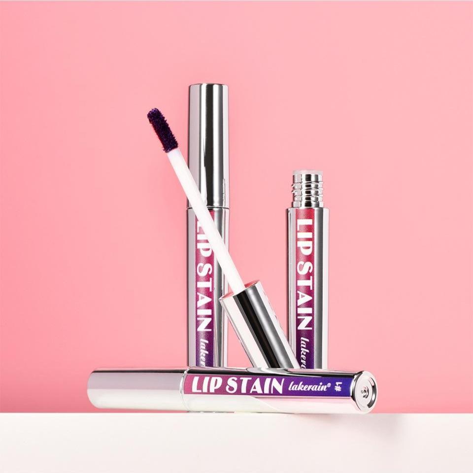 Silberne Tube Abziehbar Tattoo Lipgloss Wasserdicht Flüssig Matt Lippenfarbe RosePink Abziehbar Lippenfarbe Klebt nicht am Becher Schnelltrocknend Make-up