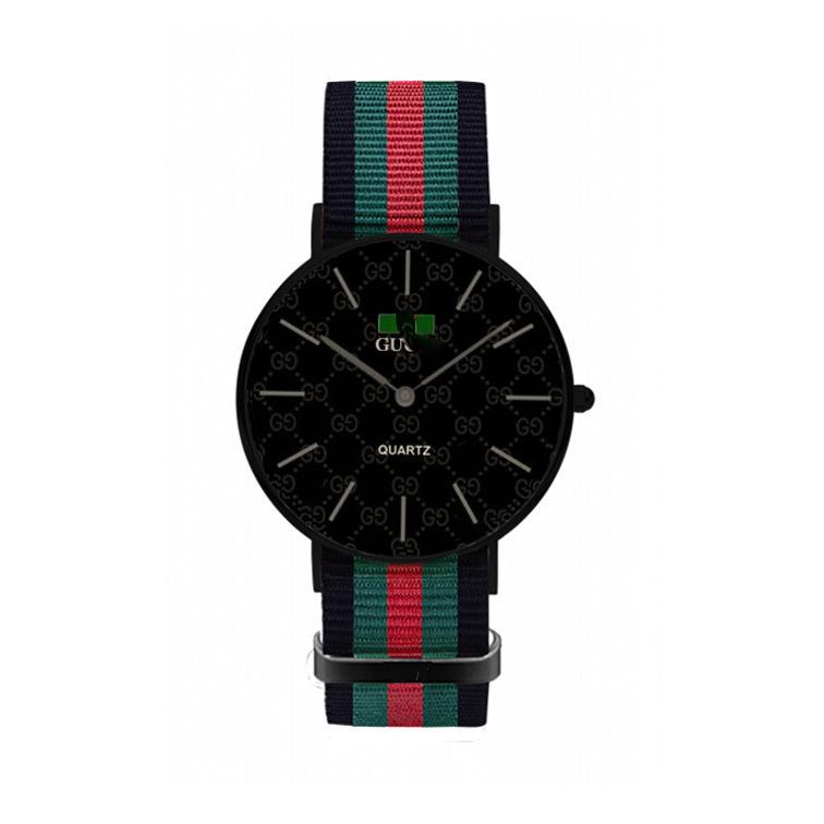 JYL Men s Watch Fashion Calendar Roman Leather Strap black face grullo