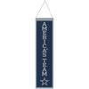 Bannière - WINCRAFT - NFL Teams SLOGAN - Dallas Cowboys - 80x20cm - 70% Laine, 30% Polyester