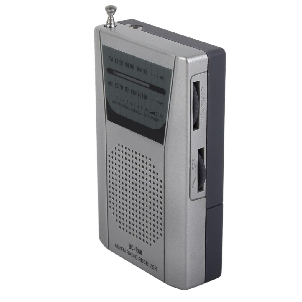 Portable Radio Portable Pocket Small Mini Multifunctional Practical AM FM Transistor Radio Gift