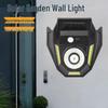 Waterproof Solar Motion Sensor Wall Light for Garden & Courtyard
