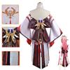   Yae Miko Cosplay Costume Guuji Yae Fancy Outfits Guuji Full Set Guuji Yae Dress Headwear Game Suit