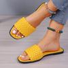 Large Size Flat Slippers 2025 Summer New Casual Slippers