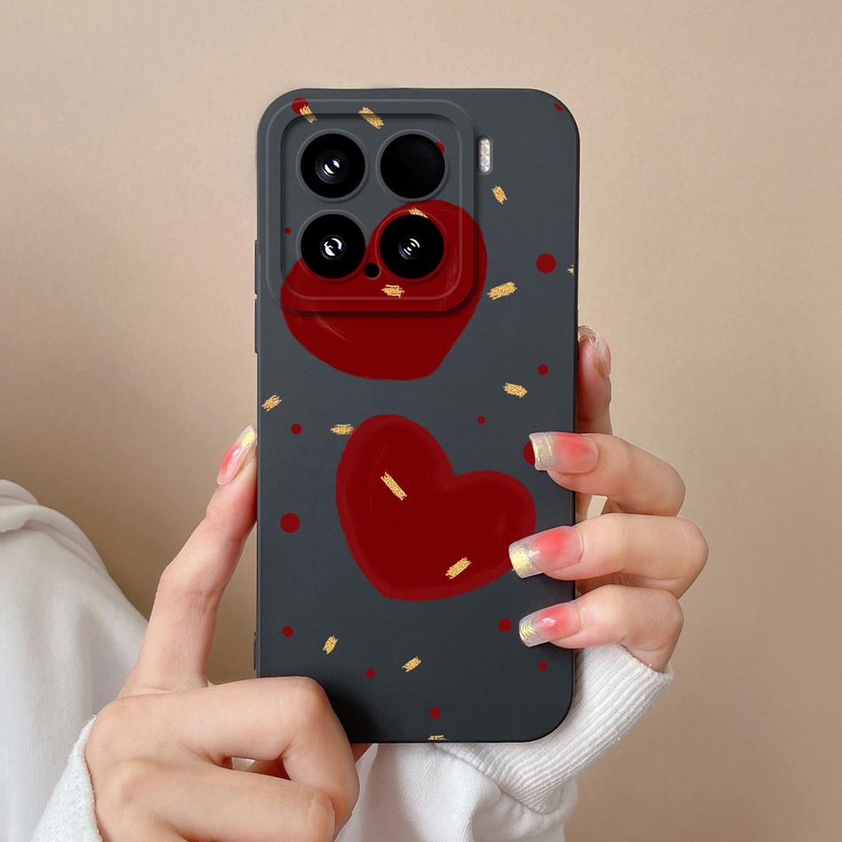 For Xiaomi 15 Pro Case For Xiaomi 14 Pro Phone Cases Various Style Soft Liquid Silicone Mi15 Mi14 Back Cover Anti Drop Bumper