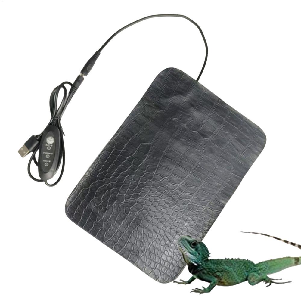 Heat Mat For Reptiles 3 Temperature Settings Terrarium Heater Heat Pad For Reptile Tank For Turtle Lizard Frogs Snake Hermit