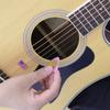 Gitarrenplektrum Harzform Geometrische Dreieckige Plektrumform Gitarrenplektrum Halter Box Silikonform für Epoxidguss DIY C