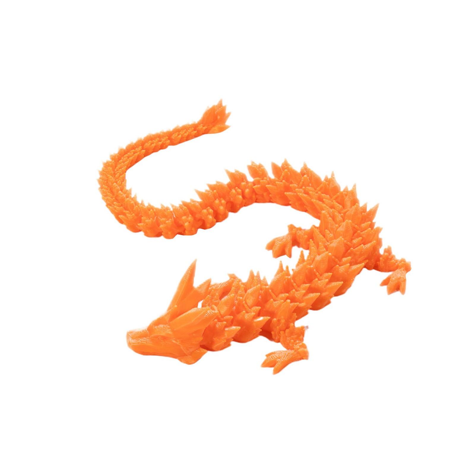 

Таинственный дракон с яйцом, Дракон с яйцом, напечатанный на 3D-принтере, Гибкий дракон с шарнирами и яйцами, Подарочная игрушка, напечатанная на 3D-принтере One Size