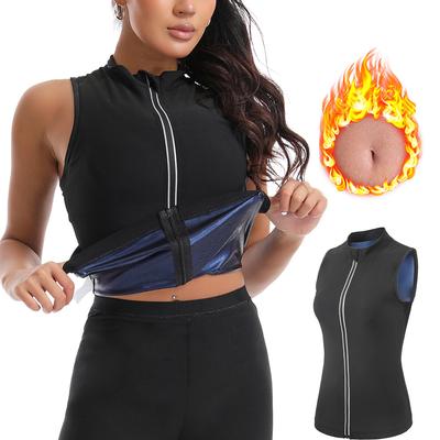 Women's Outdoor Running Sweat Undershirt Sports Sauna Sweating Fitness Clothing Corset Tummy Tuck Shapewear