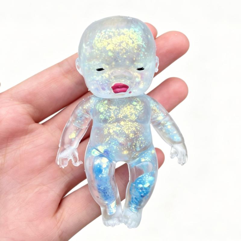 

Squishy Sugar Baby Maltose Squeeze Toy Kawaii Baby Stretchable Slow Rising Fidget Toy for Adults Stress Anxiety Relief Gifts