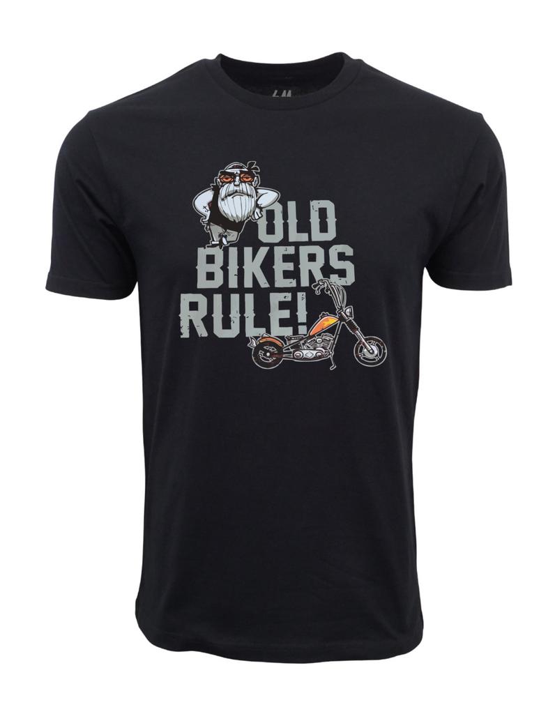 Old Bikers Rule Graphic T Shirt