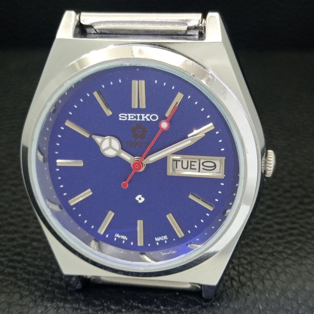 VINTAGE SEIKO EXPO 70 AUTOMATIC 6309A REFURBISHED JAPAN MENS WATCH a441774-1 Sk-a441774