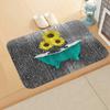 Sunflower Entrance Welcome Door Mat Flowers Bedroom Bedside Decor Carpet Non-slip Bathroom Kitchen Foot Rugs for Indoor Home