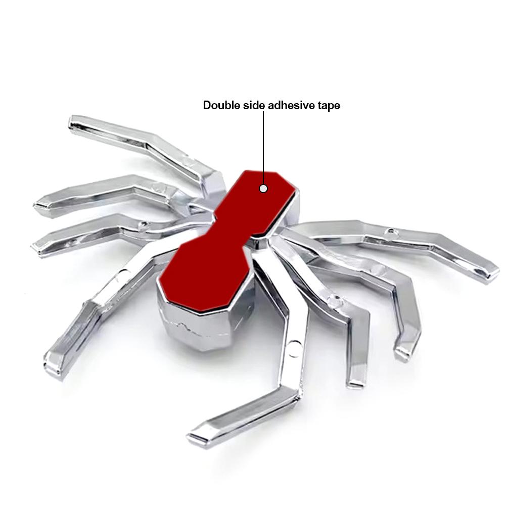 Autocolant decorativ 3D creativ pentru mașină, motocicletă, păianjen, design auto, Decal, auto, zgârieturi