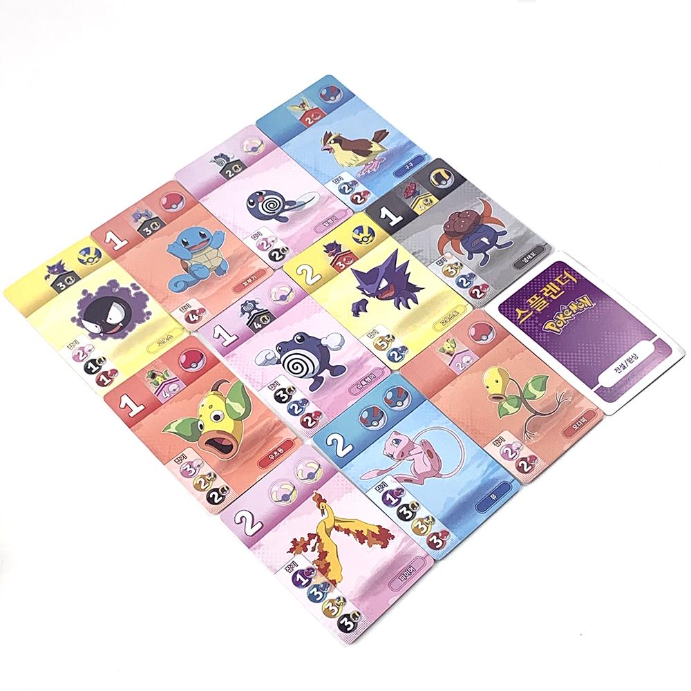 Pokémon Edition Board Game Korean Version Card Game Introductory Strategy Family Party Game Halloween and Christmas Gift