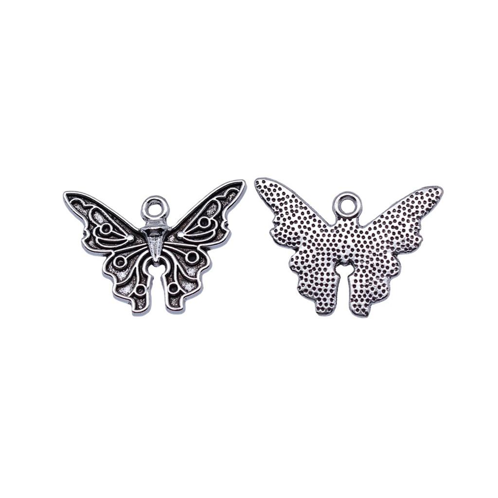 Butterfly Charms Simple Pendants For Minimalist DIY Jewelry Making