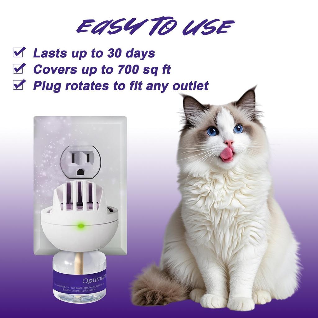 Classic Calm Pro kočky, 30denní náplň, 3 balení 48 ml