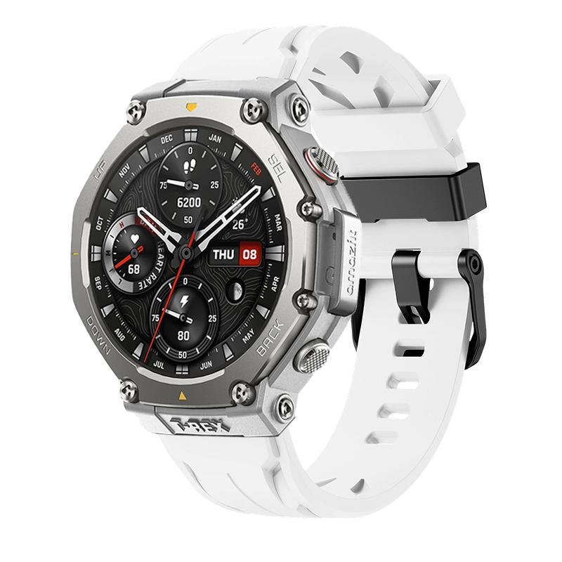 Bracelet de montre de sport compatible avec la montre connectée Amazfit T-Rex 3 Accessoires de remplacement adaptés pour Amazfit T Rex 3 2 1