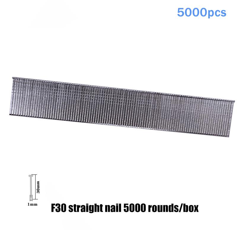 F15/F20/F25/F30 Nail Straight Brad Nails 304 Stainless Steel Stapler Nailer Staples Woodworking Power Tools