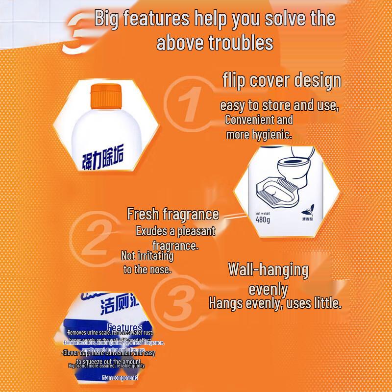 Mr Muscle Toilet Cleaner, 24 x 480g Case