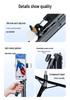 Bluetooth Selfie Stick with Anti-Shake Stabilizer & Tripod Stand