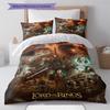 Classic Movies  Pattern Bedding Quilt Set Quilt Cover Pillowcase Home Decoration Birthday Gift (1 * Duvet Cover + 2 * Pillowcase, Without Core)