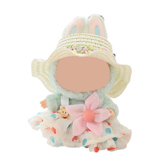 Doll Clothes Set Fashion Hat Skirt Outfit Stylish Accessories Dolls Elegant Display Plush Dolls Outfits