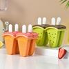 Eiswürfelform Fruchtform Sommerparty Eiswürfelform Einfaches Lösen Auslaufsicheres Design Picknick Eiswürfelbereiter DIY-Eis am Stiel Form
