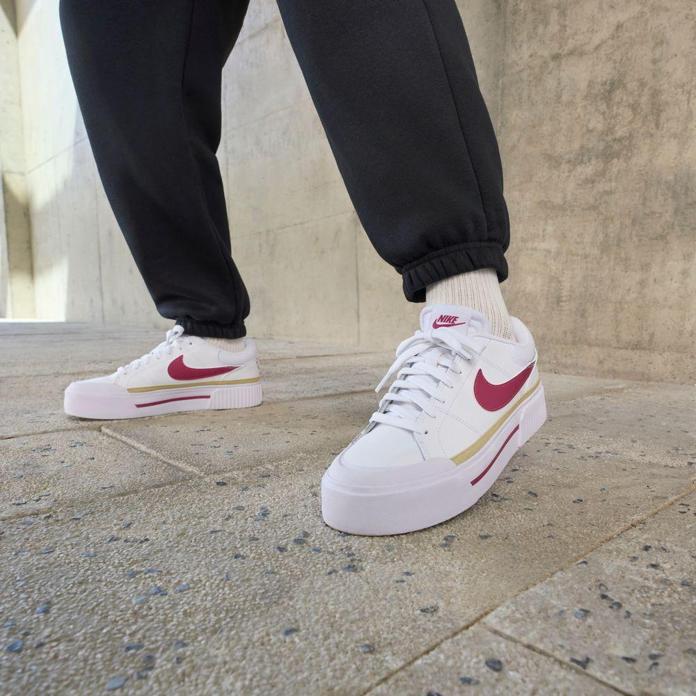 Nike Wmns Court Legacy Lift White Team Gold 38