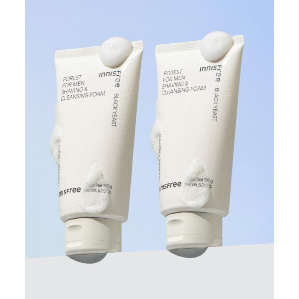 Innisfree Forest For Men Shaving   Cleansing Foam 150g 2pcs FREE