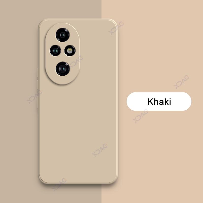 Квадратный жидкий силиконовый чехол для Honor 200 Pro 200Pro 5G 360 мягкий защитный противоударный чехол для телефона Honor200 роскошные сумки