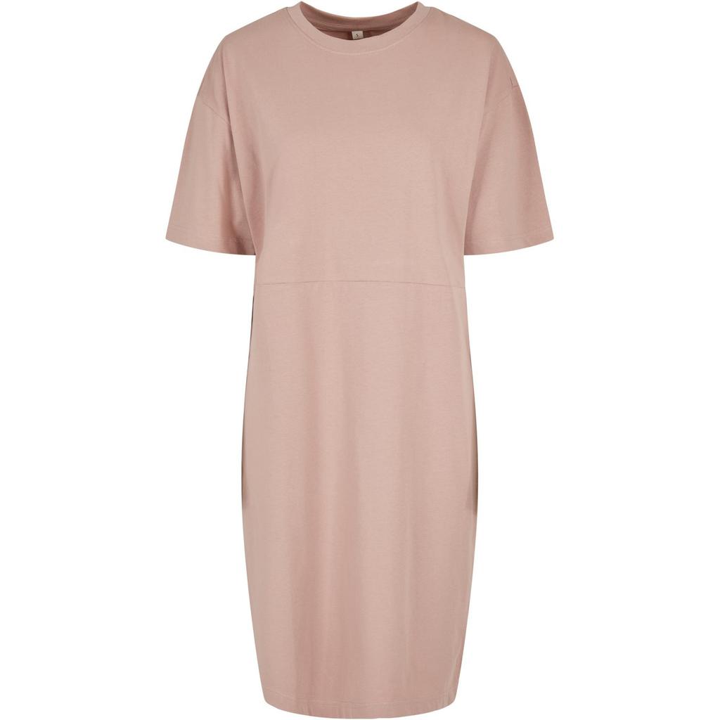 Build Your Brand Womens/Ladies Organic Side Slit Oversized T-Shirt