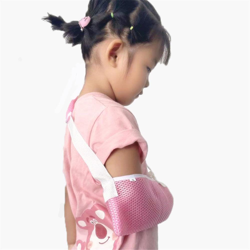 1Pcs Children Arm Protection Sling Breathable Mesh Forearm Sling Fracture Fixation Belt Wrist Protector Support