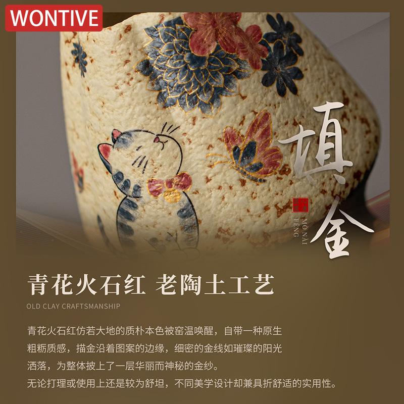 1/5pcs Matcha Set Bamboo Whisk Tea Spoon Ceramic Fittings Matcha Whisk (Chasen) Tea Spoon And Scoop (Chashaku) Tea-making Tool