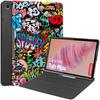 For Lenovo Tab Plus Stand Case Pattern Print Leather Tablet Cover