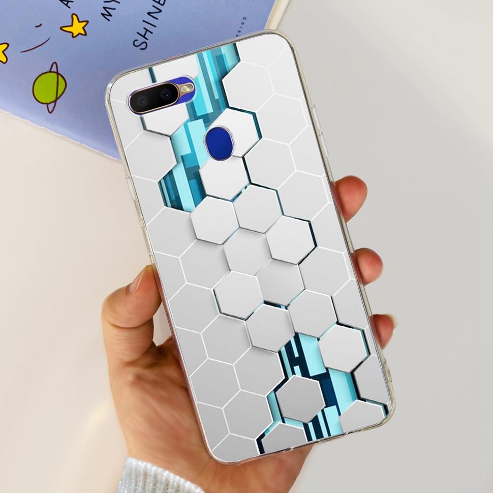 Silikon-Handyhülle für OPPO A5S Hülle AX5s CPH1909 Weiche TPU-Rückseite Für Oppo A7 AX7 CPH1901 CPH1903 Hüllen Capa Coque Fundas
