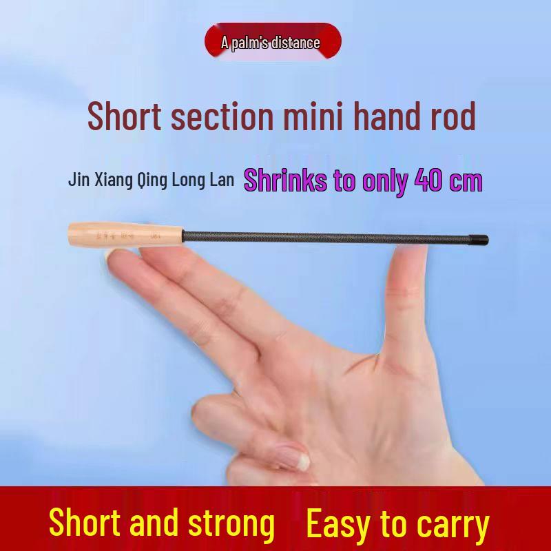 Mini Children's Fishing Rod Kit: Compact Micro-Lure Rod for Stream Fishing and Small Fish