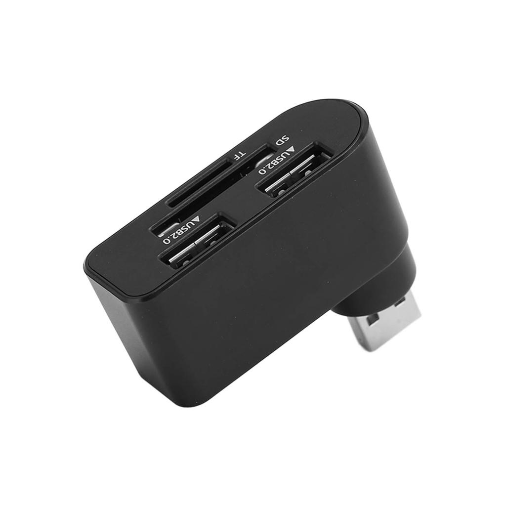 2 Port USB HUB High Speed Splitter with Memory Card Ports for Card Reader Hard Drive Camera