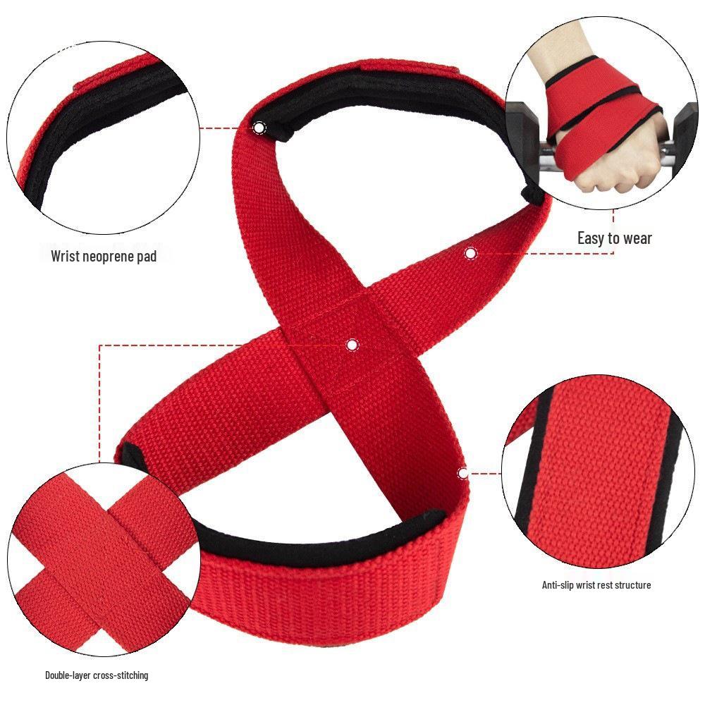 Figure 8 Anti-Slip Wrist Support Strap for Pull-Ups and Fitness Training