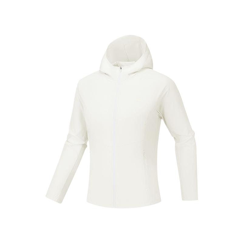 Skechers Solid Color Hooded Breathable Jacket Women jackets P226W004-0019 S
