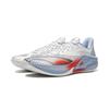 Li Ning Hurricane 2 Low top Professional Competition Basketball Shoes Men's White Blue Red ABAW023-2