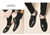 Men's Cross-Grain Cowhide Formal Leather Shoes for Autumn - Business, Casual, Wedding, or Dad's Style