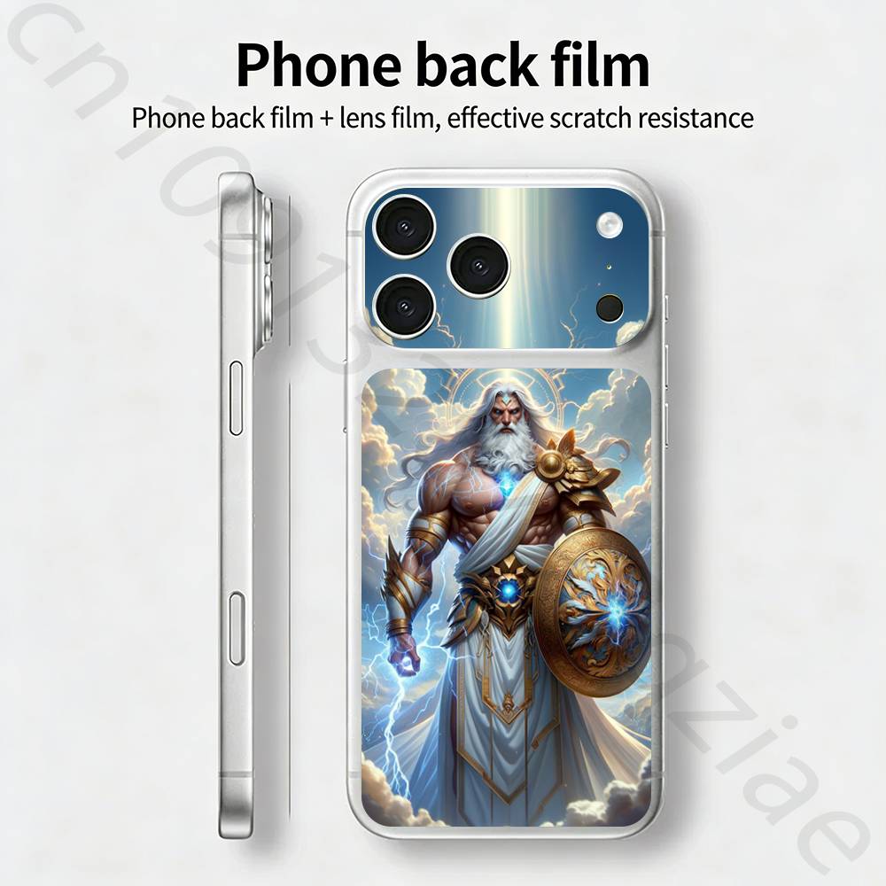 

Наклейка-скин Zeus TICKET для iPhone 17 Pro/Pro max Защитная пленка для задней панели, рамки, камеры iPhone17promax