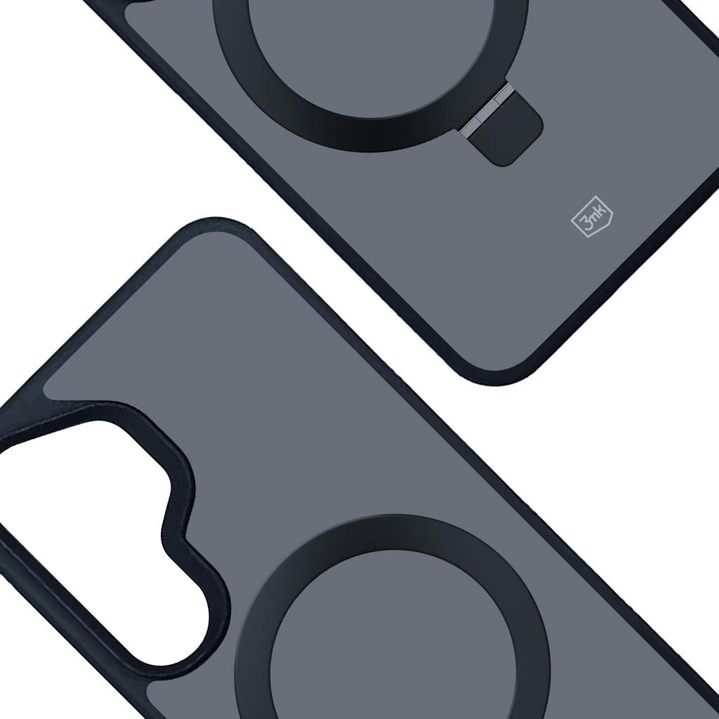 Samsung Galaxy S25+ - 3Mk Smoke Case Mag&Stand