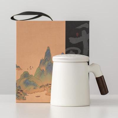 Tasse Filtre en Céramique Yipan avec Couvercle