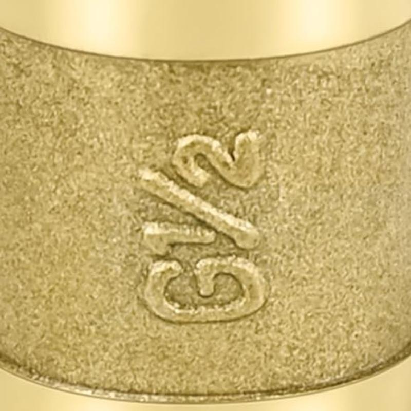 Pack of 2 High Temperature Resistant Copper Sleeve Adapters Fitting 20mm Threaded Connectors for Copper Pipe Joints