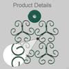 4x Supports Plants Grow Racks Sturdy Metal Accessories Plant Climbers Stem Holders for Yard Patio