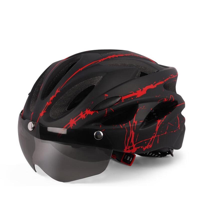 Miling Integrated Cycling Helmet with Goggles