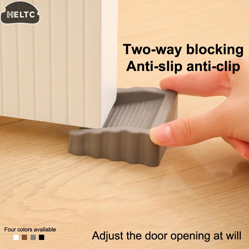 1/2/3Pcs TPR Rubber Wedge Door Guards Safety Protection Seams Anti Pinch Hand Door Guards Baby Safety Protectors Home Office