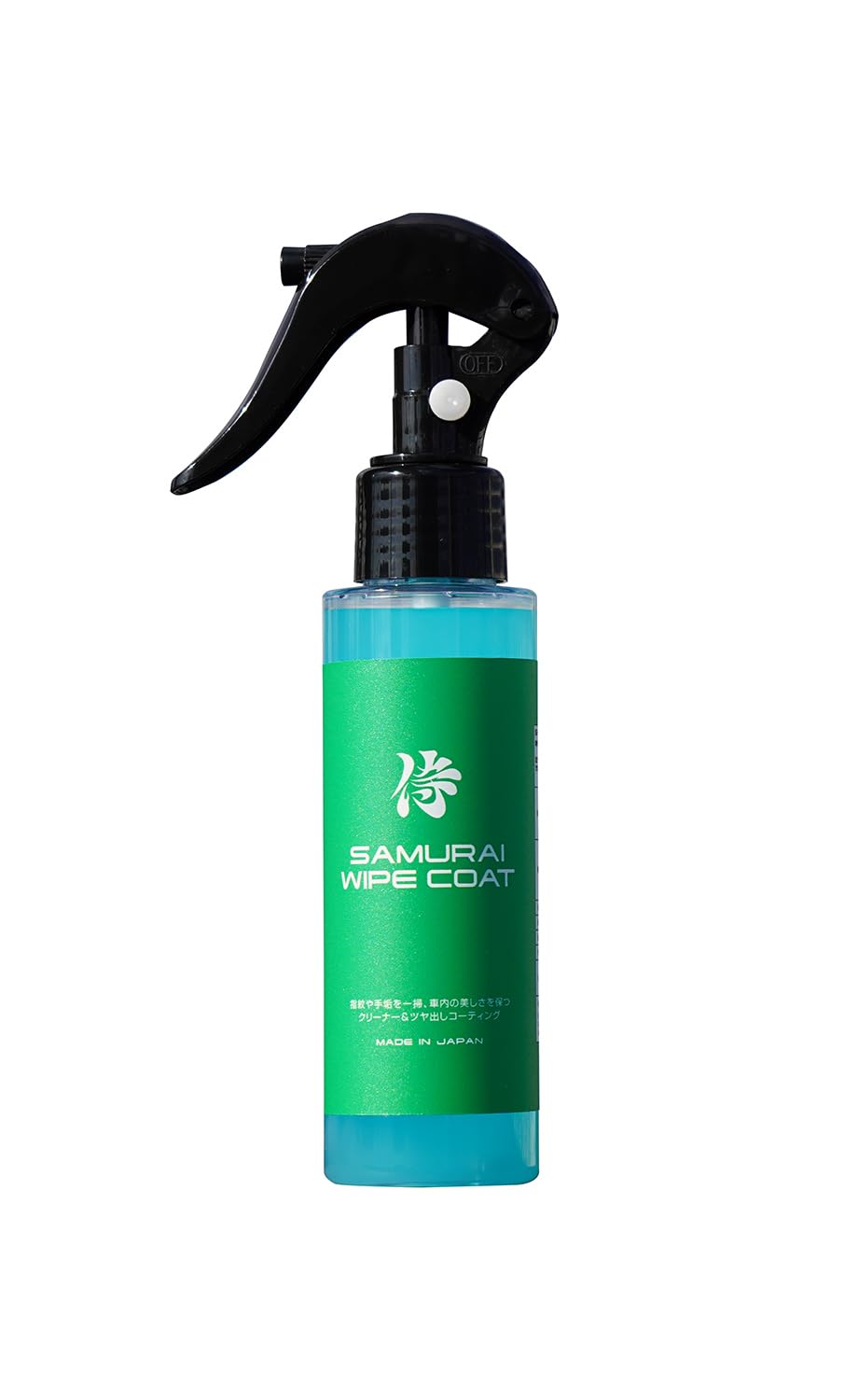 

Samurai Produce Очиститель покрытия салона 100 мл Удаляет отпечатки пальцев и липкость с внутренних и поверхностей черный лак одним протиранием Сделано в Японии